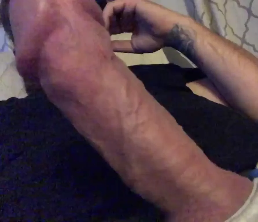 Just me and my monster throbbing cock ??