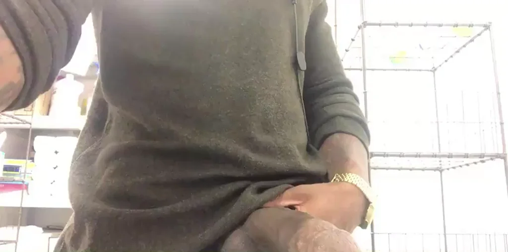 🔥 Jerking My Thick Cock at Work Gone Wild 💦 (M)