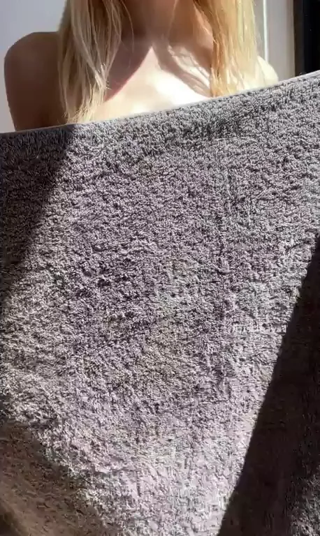 Happy to Drop My Towel for You? 😏🧖‍♀️