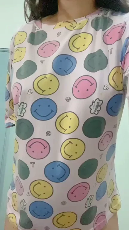 My crush told me my shirt was cute. ? He doesn’t know what’s underneath. ??
