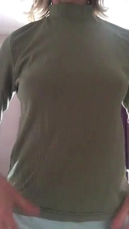 🩲 Teasing Flash of My Perky Small Tits - Like These Lil Nips? 😈