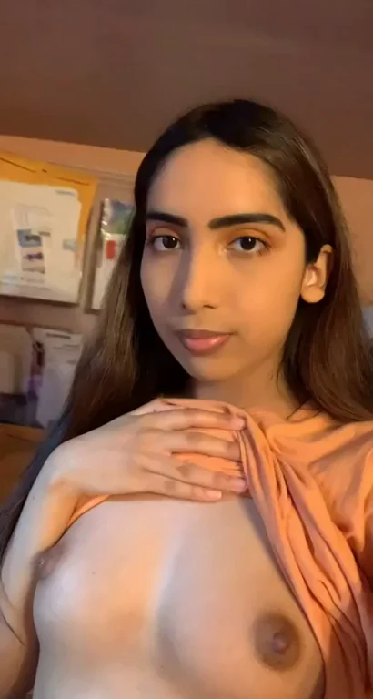 Tiny Brown Titties Begging to Be Sucked 😍🍫