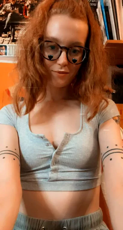 The face I make when you cum all over my tits and tongue