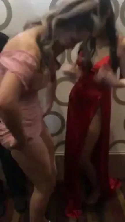 Giving Bestfriend My Panty In Public To Wear Under Shot Dress