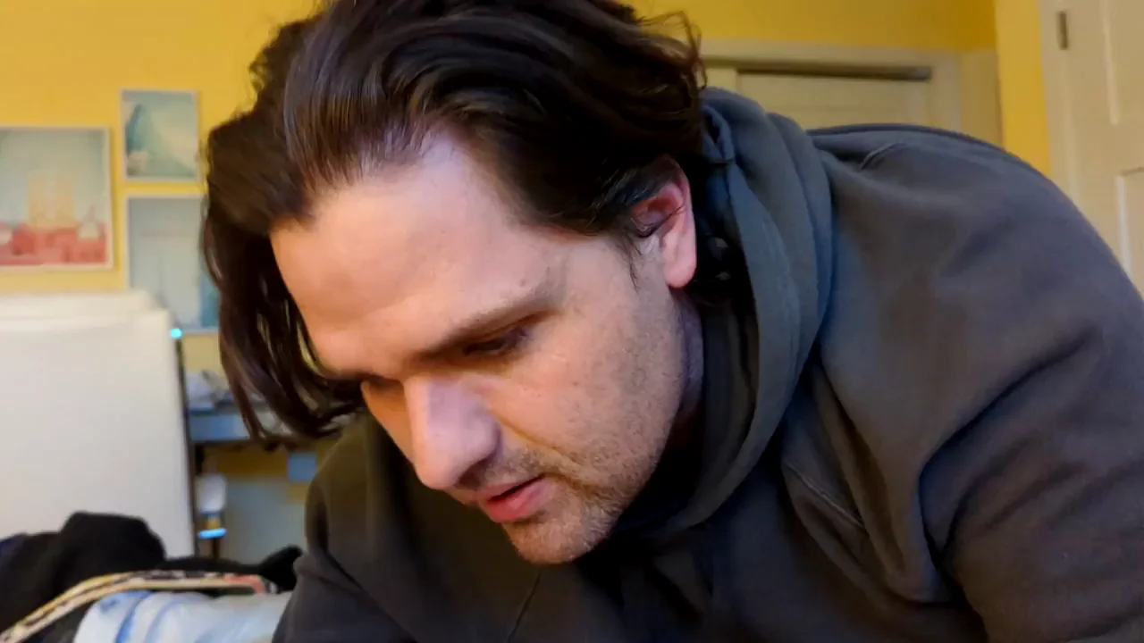 I always make him do stuff with his hair when all he wants to do is eat my pussy. LOL