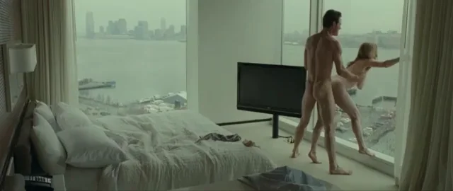 Amy Hargreaves gets the ultimate "room with a view" experience in Shame. 2011