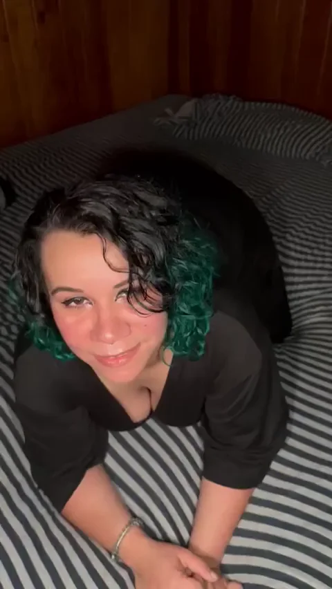 My hair matches my thong~