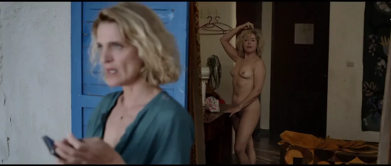Laure Calamy's Juicy Nude Tease in Les Cyclades