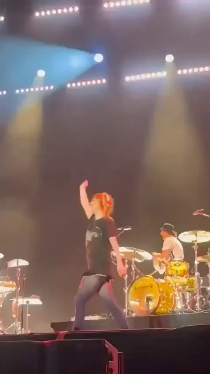 Hayley Williams Flashing Her Juicy Rockstar Booty Onstage