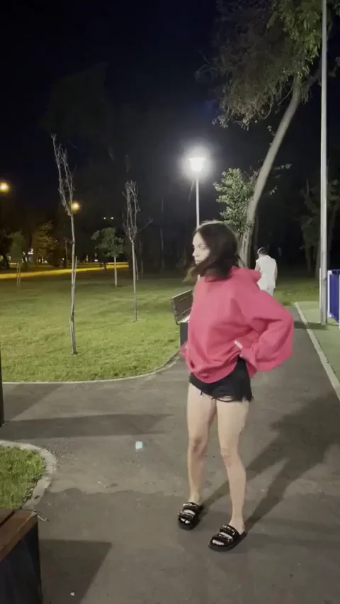 Too horny while out in public! [GIF]