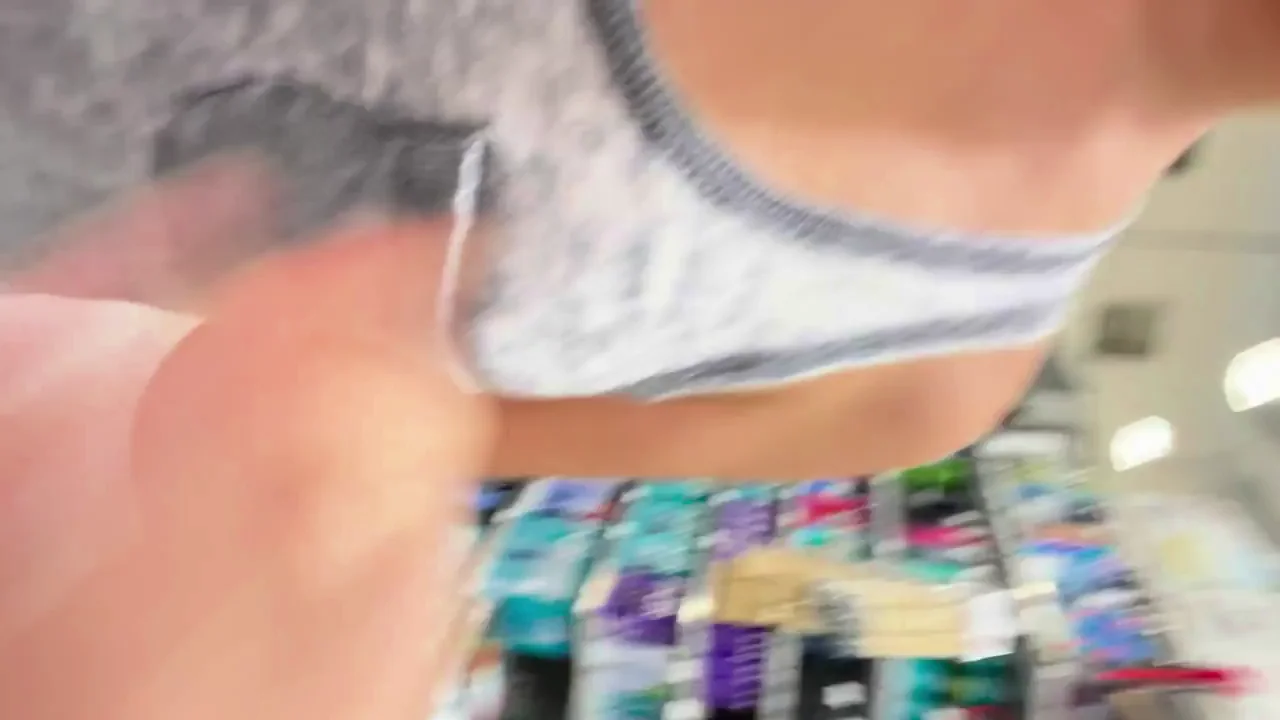 POV: Couple Behind Me Caught My Slutty Flash & I Missed It 😈🛒