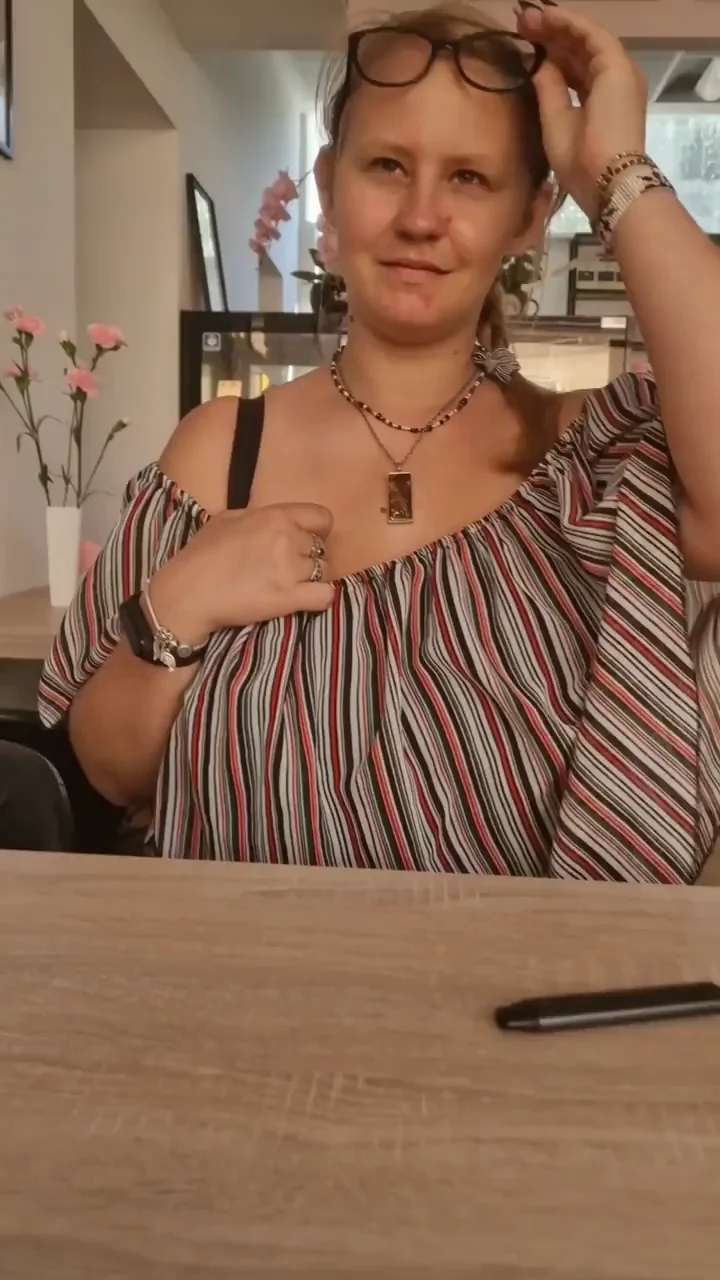 The stress of showing my boobs in such small places is so great that it easily burns up all the calories I eat there. Heh