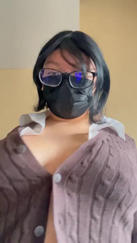 Petite Asian Tease's Massive Tits Bursting Out 😍💦
