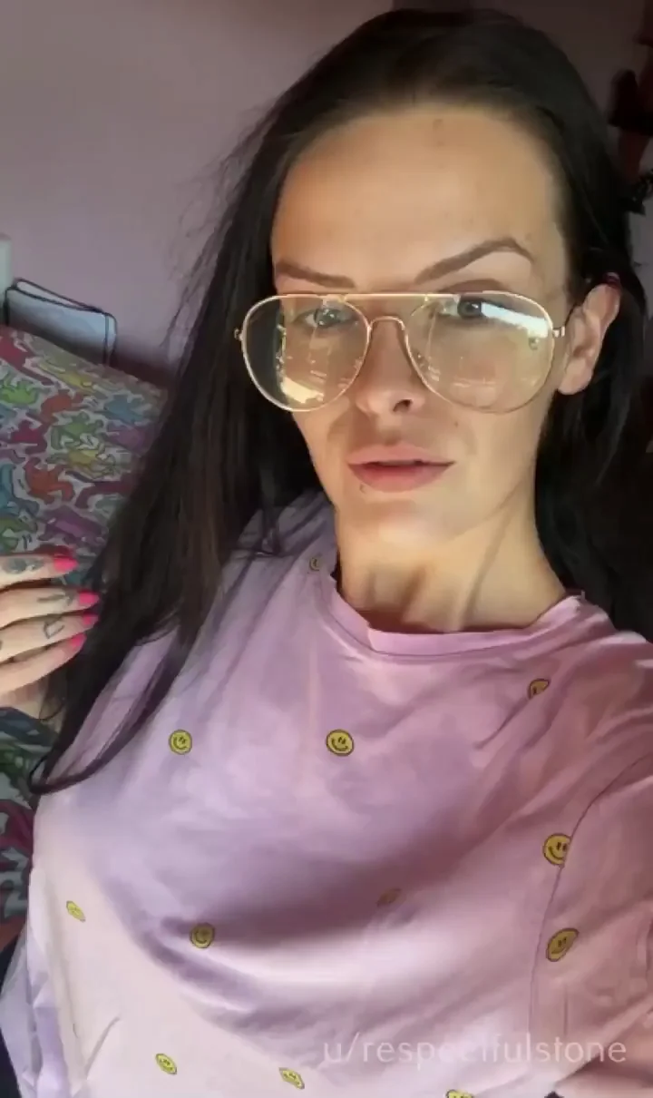 Colleagues Blind to My Massive Tits Tease