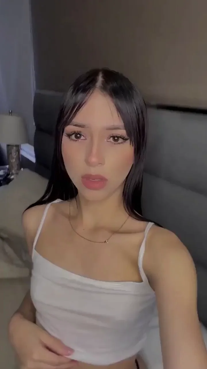 Teen Slut Teases: Guess What My Perky Tits Are Jumping On