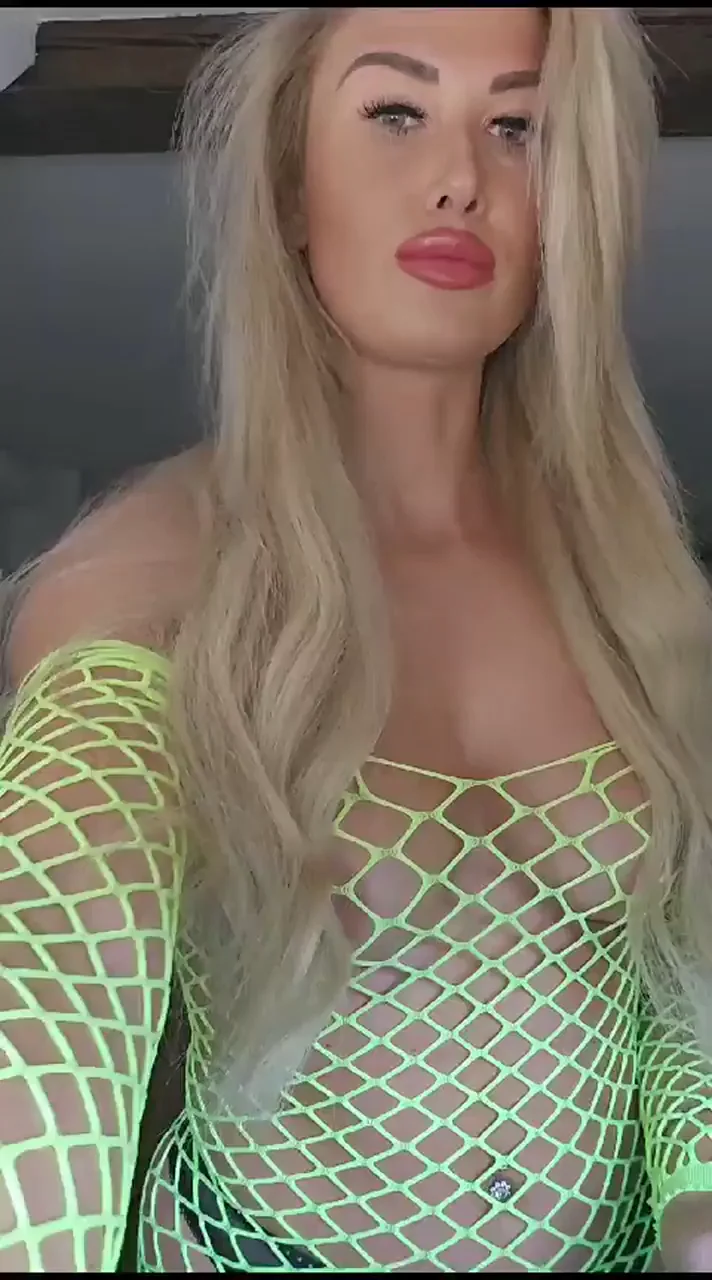 I think the dress is see trough.
