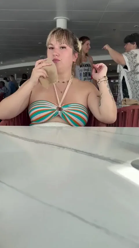 Panties were optional at dinner
