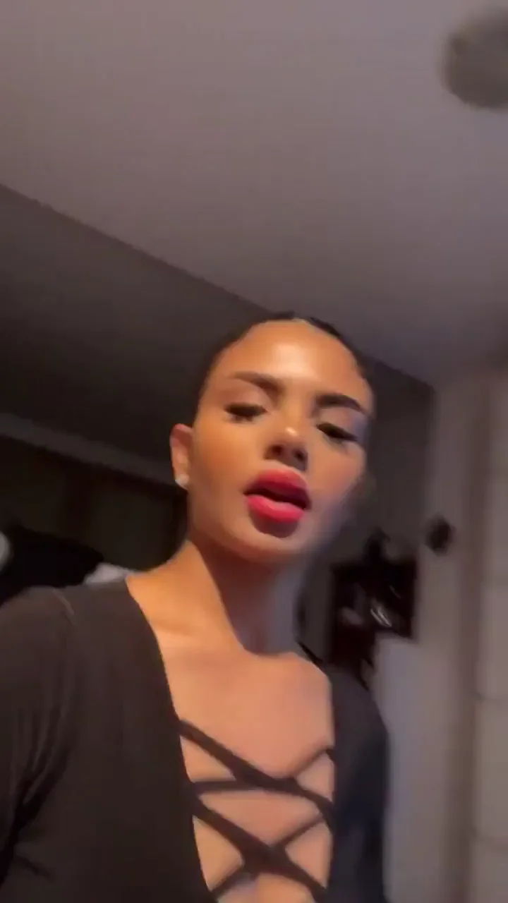Hot Ebony Teen Teases Her Massive Tits 🔥🍈🍈