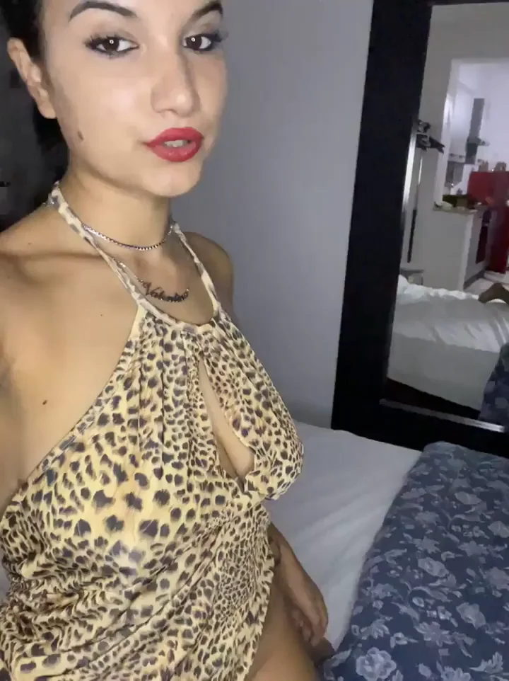 Wore This Leopard Slut Top to Class? 😈🍒 Too Naughty?