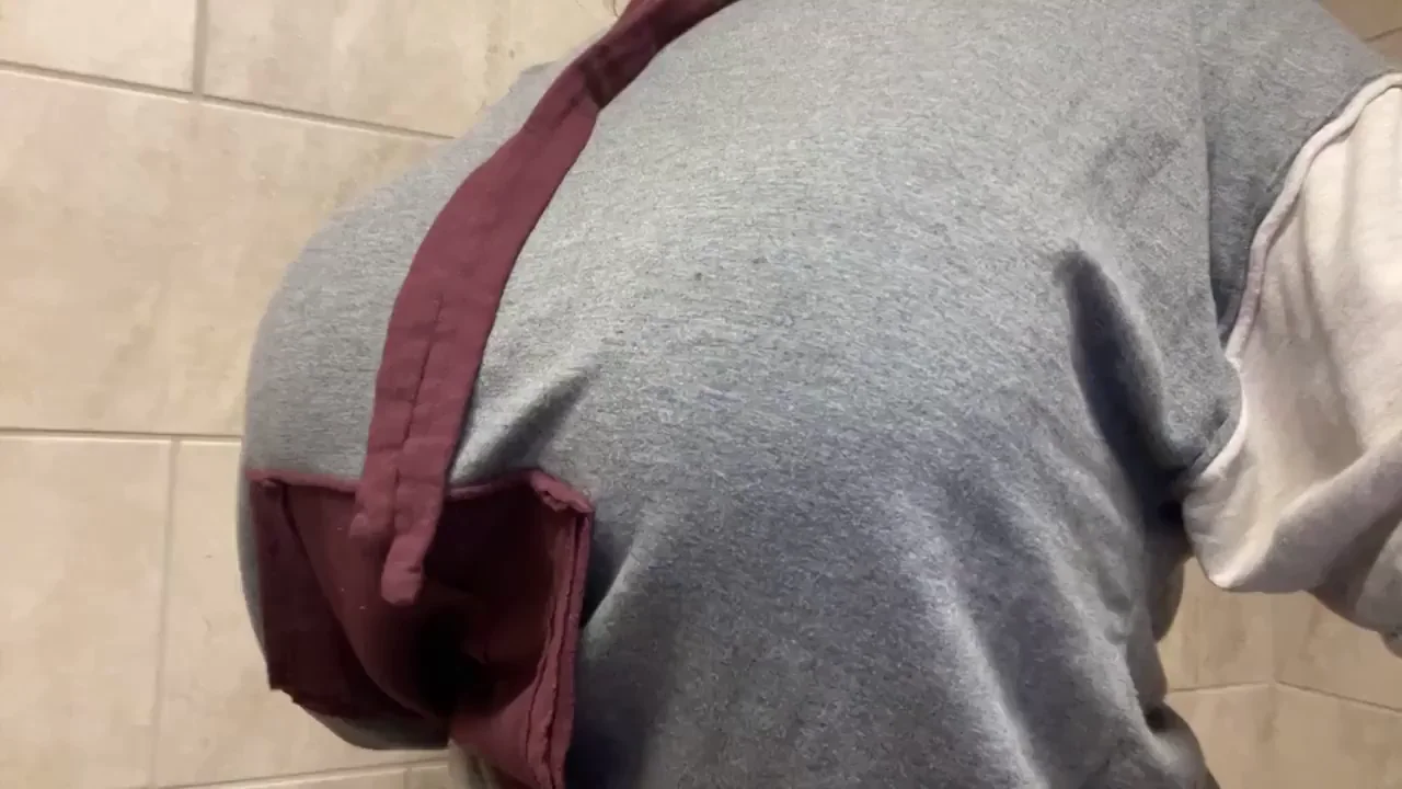 Not wearing a bra because they were aching to be free| maybe a hungry mouth could help me out?