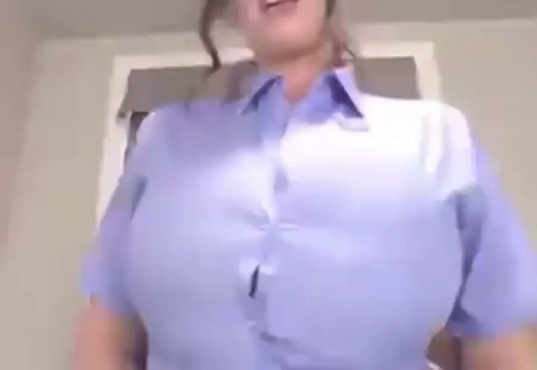 Guess Whose Massive Tits Are Bursting Out?