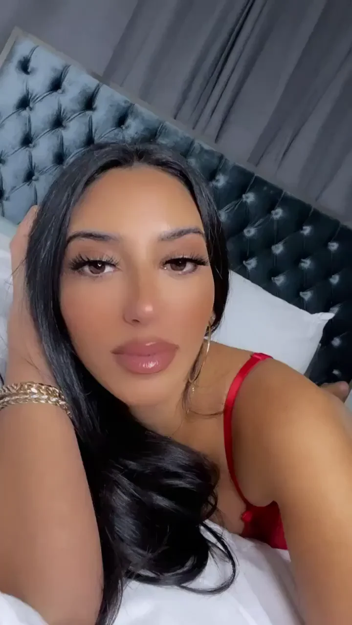 BBC Addict's Red Lingerie Tease