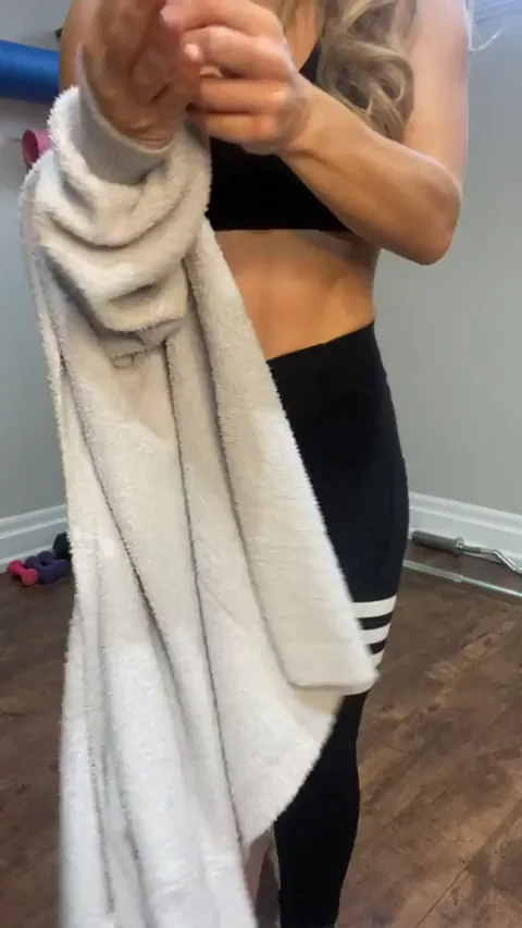 I can take off the rest after my workout.. [F]