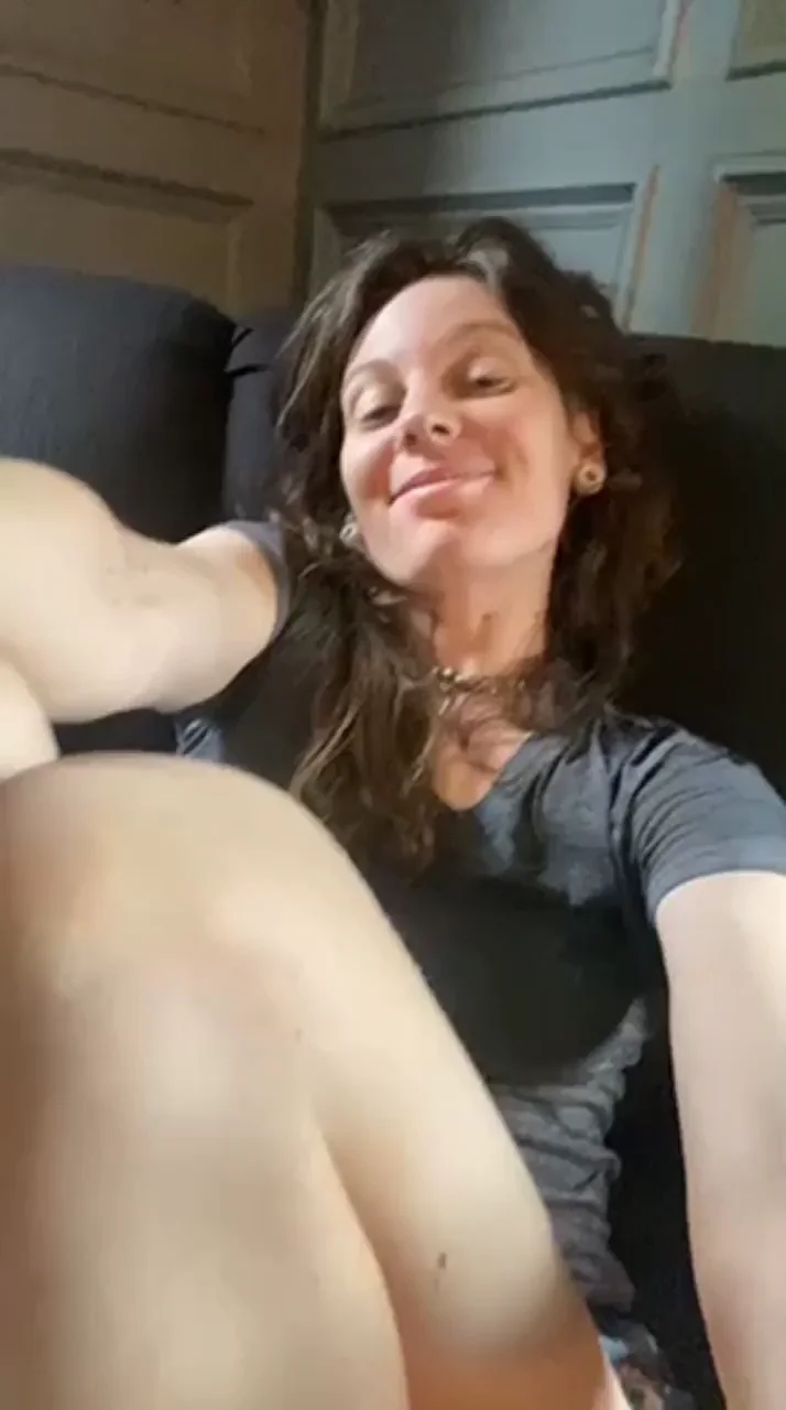Lounging on the couch