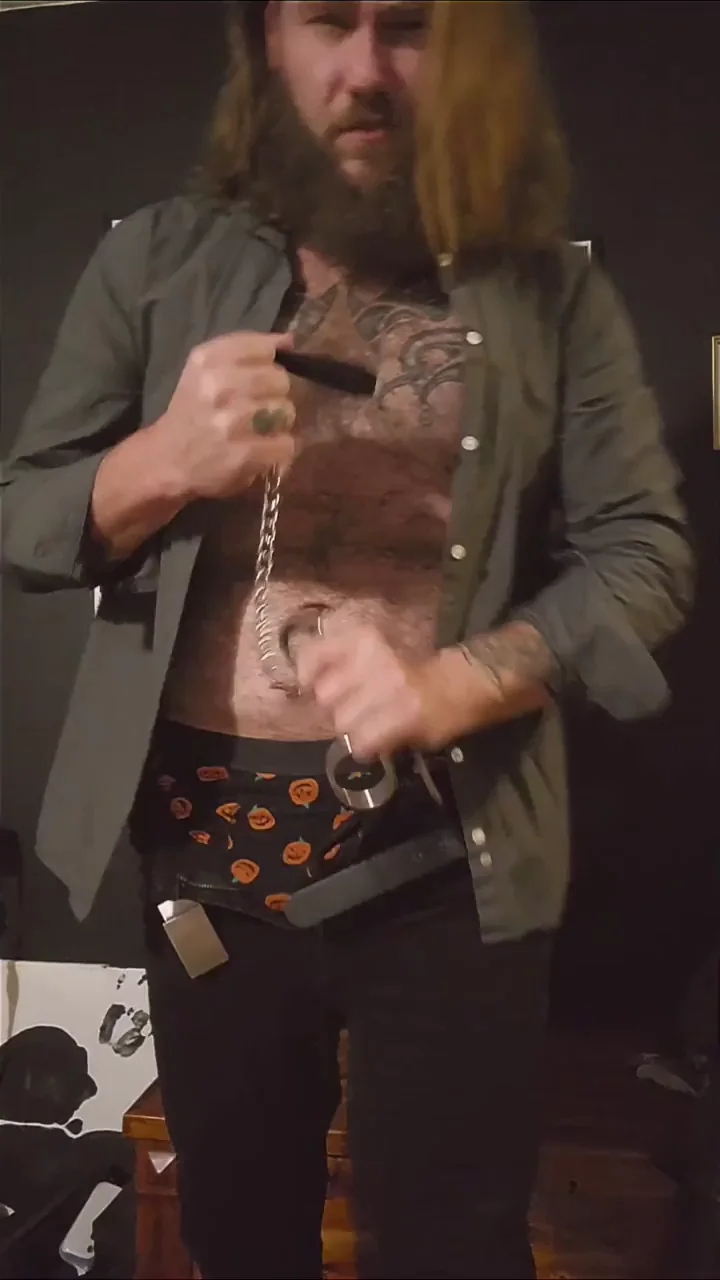 [M] POV - Daddy gets you leashed for play time...