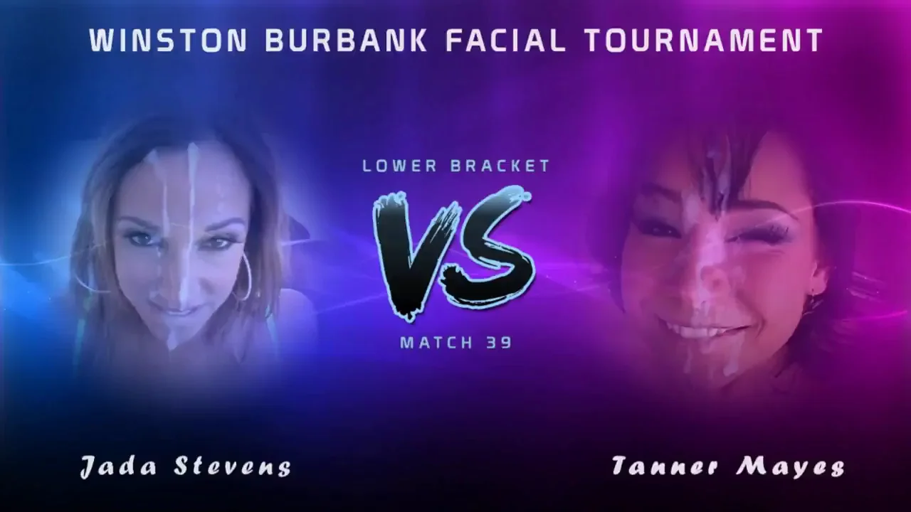 Winston Burbank Facial Tournament - Match 39 - Lower Bracket - Jada Stevens vs. Tanner Mayes (Please vote! Link in comments)