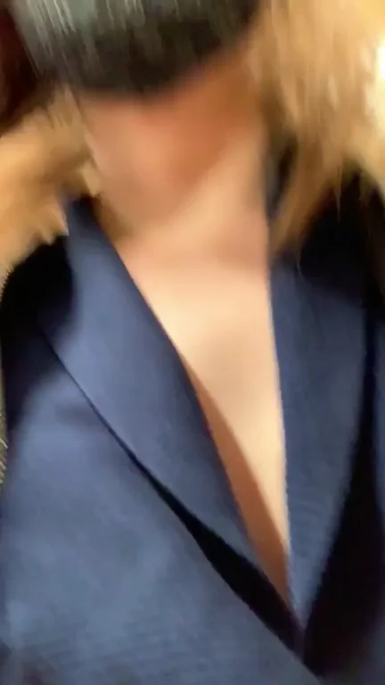[F]lash at the grocery store without bra (there were people around so I had to be careful)
