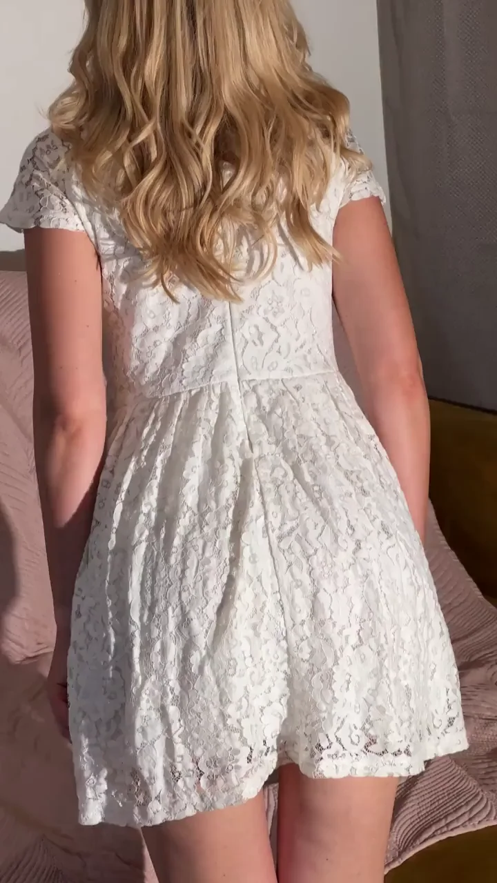 Clothed Tease to Naked Pussy Flash 😈👗➡️🔥