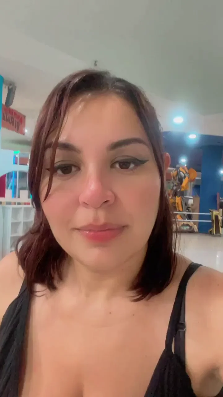 Latina Bombshell's Massive Tits Beg for Sucking in Public Tease