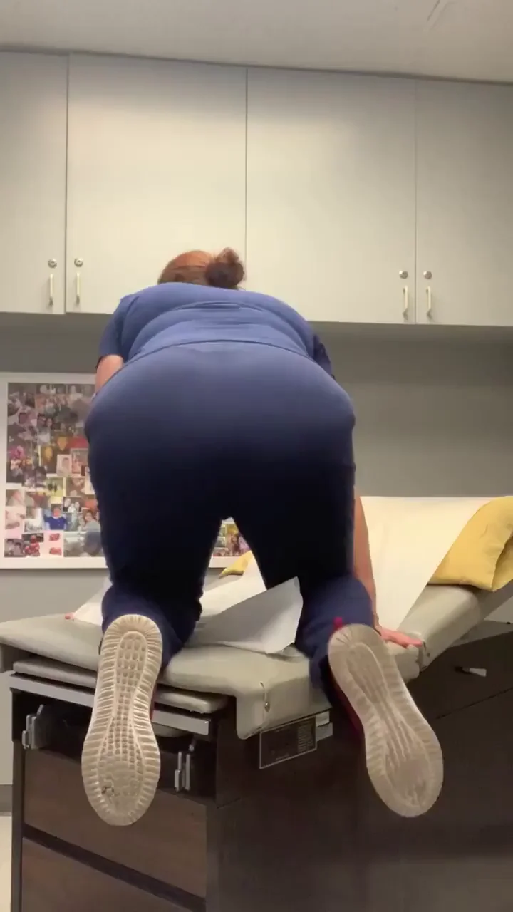 Thick MILF Nurse's 🍑 Anal Exam Tease 😈