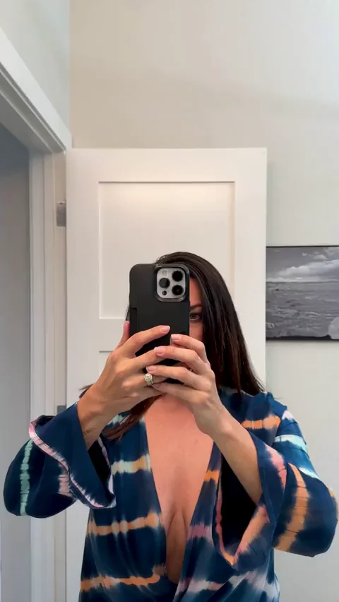 I can't show anyone what this top looks like without a bra aside from you