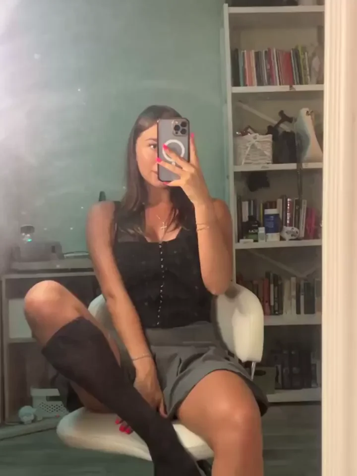 Guess what colour panties I have under my skirt