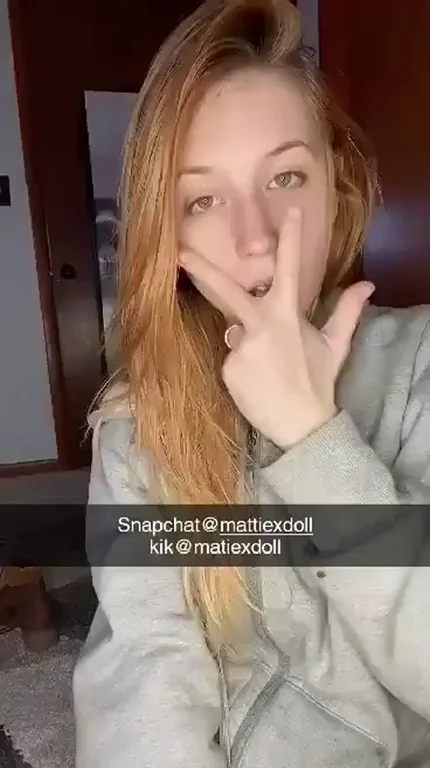 20yo Redhead Tease Sticks Out Tongue for Kik/Snap Dick-Sucking Demos