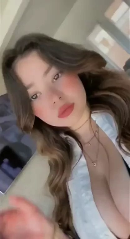 Latina with huge cans