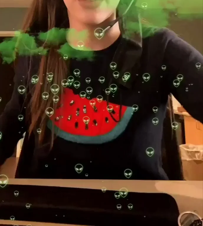 Sweet Sugar Tits Flash to End Your Workday 🍉💦