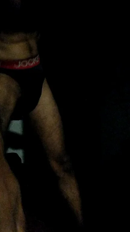 Horny Desi Stud's Jockey Bulge Tease: Cock Straining for Sub's Eyes
