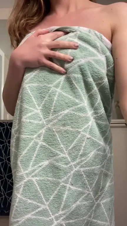 Is this what you were picturing underneath my towel? [f]
