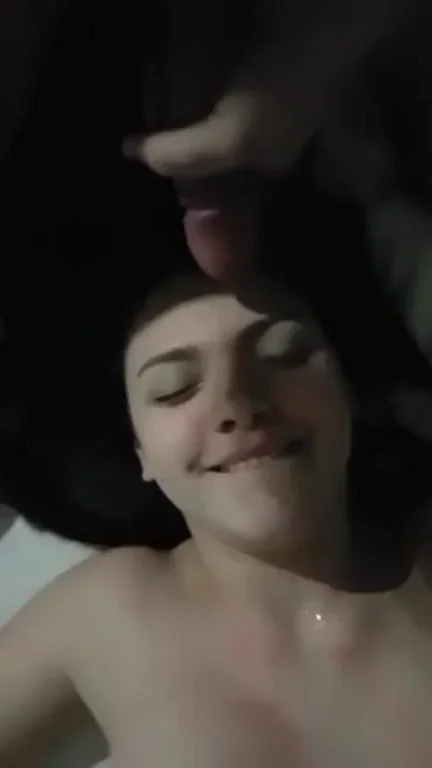 Good girls eat their facials