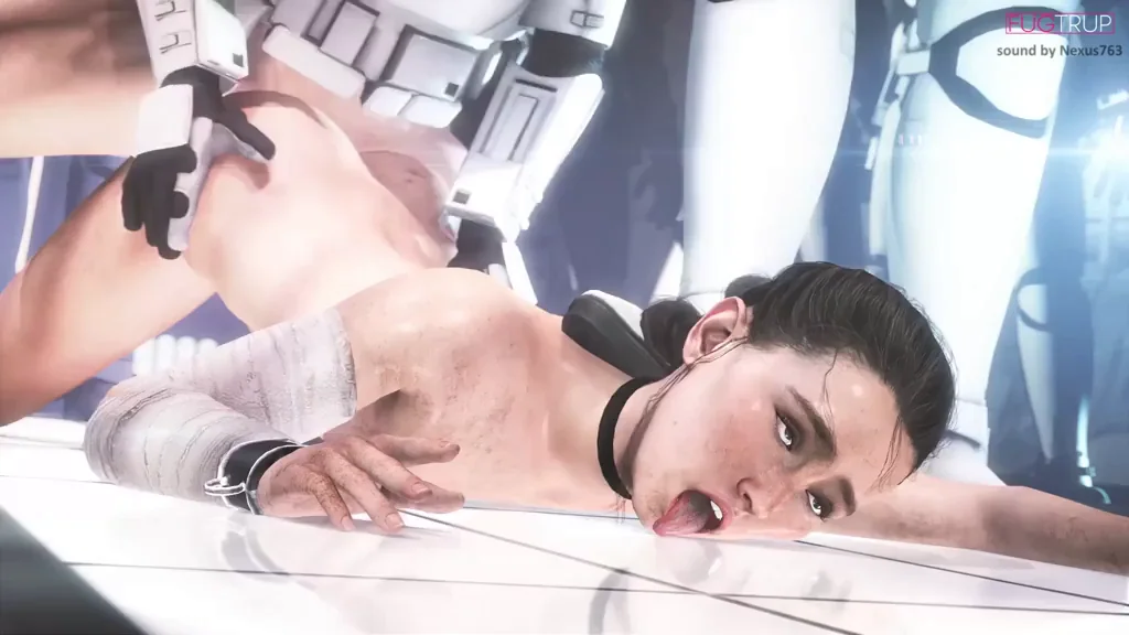 🔥 Slutty Rey Sucks Stormtrooper Cock Like a Whore 👅💦