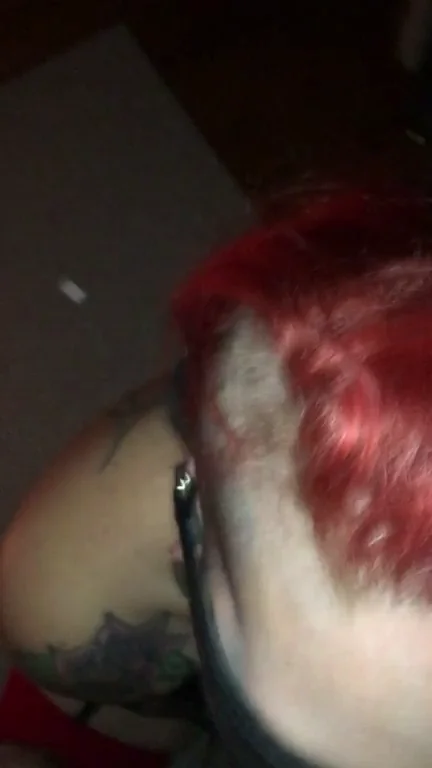 I love watching her struggle to take every last inch!