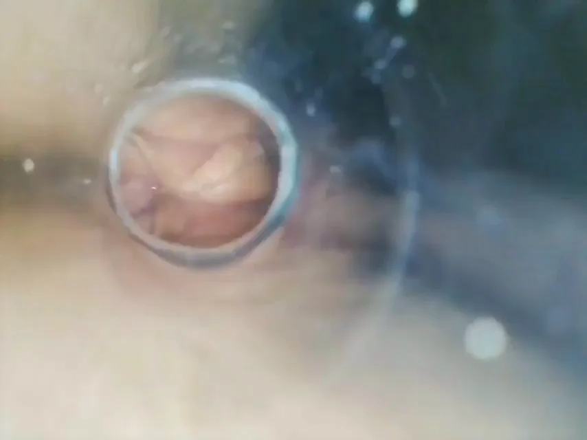 POV Dick-Eye Gape Hole 😈🍑 Tiny Man View Inside Her Stretched Ass