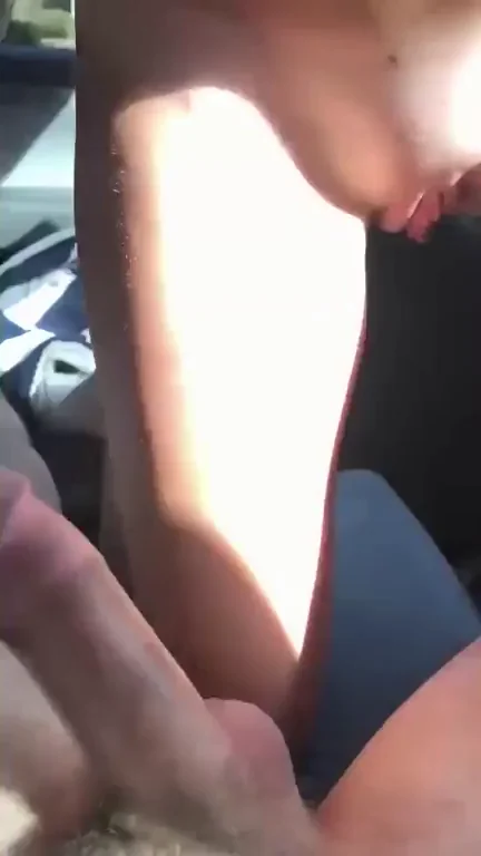Pulled Over for Roadside Dick Ride 😈🚗💦