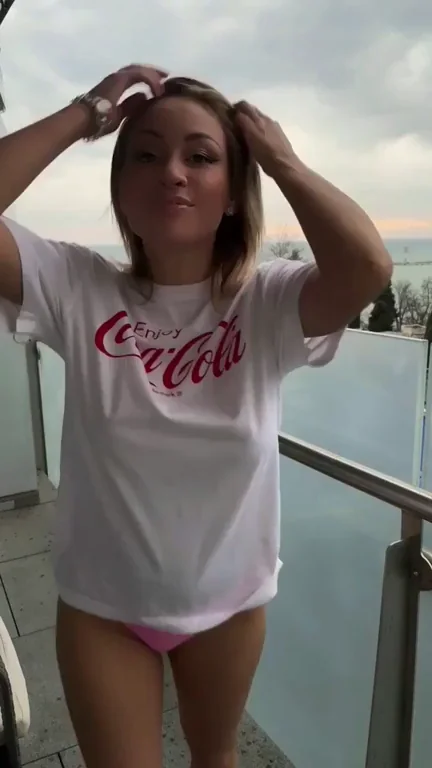 Coca Cola Titty Drop Tease