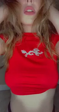 I hope you don’t mind them bouncing out (;