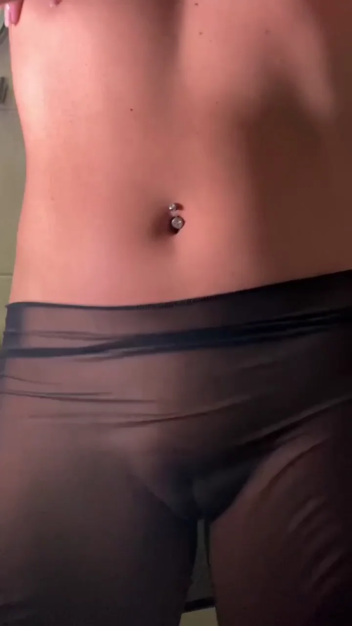 Petite Tease Dances in Sheer Pussy-Flashing Panties 💃🔥