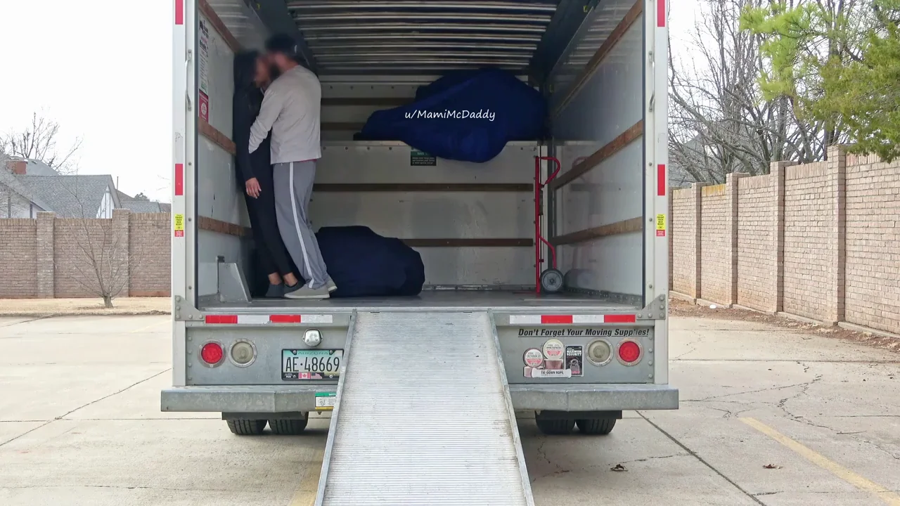 Hot Latina Slut Fucks in Moving Truck [MF]
